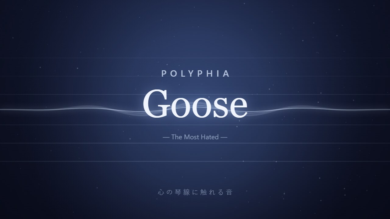 Polyphia Goose オリジナルアイキャッチ